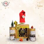 Hamper Box Christmas Ribbon M