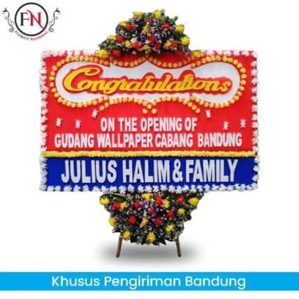 Bunga Papan Congratulation Bandung – Ucapan Selamat Elegan untuk Grand Opening & Acara Spesial
