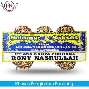 Bunga papan ucapan selamat atas kenaikan jabatan Bandung, Bunga Papan Congratulations Bandung, toko karangan bunga papan bandung