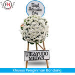 Bunga krans duka cita bandung, Krans bunga belasungkawa bandung, toko bunga papan bandung