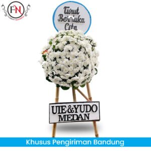 Bunga krans duka cita bandung, Krans bunga belasungkawa bandung, toko bunga papan bandung