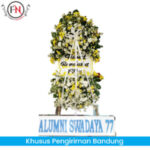 Standing krans duka cita premium bandung, Krans bunga belasungkawa bandung, toko bunga papan bandung