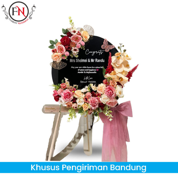 Bunga Papan Akrilik Bandung FNPAB-002