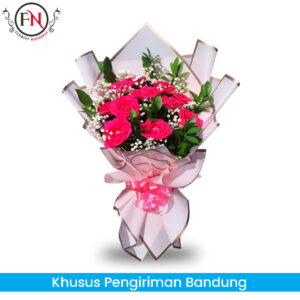 Hand bouquet wedding Bandung, buket bunga Bandung, toko karangan bunga papan bandung