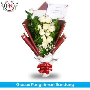 Hand bouquet wedding Bandung, buket bunga Bandung, toko karangan bunga papan bandung