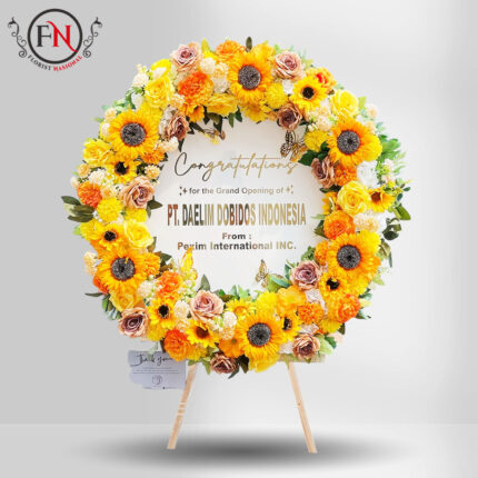 FNBPAC-002 Bunga Papan Akrilik