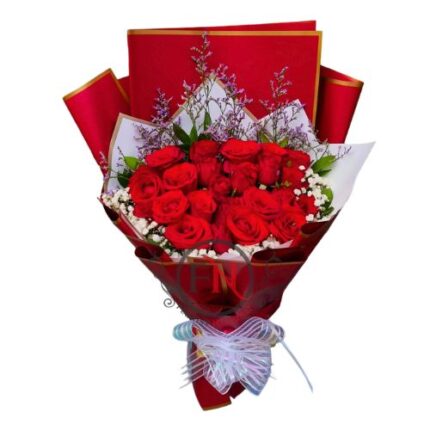 Classic Red Elegance Bouquet