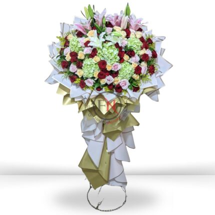 FNSFC005 Standing Flower Congratulation