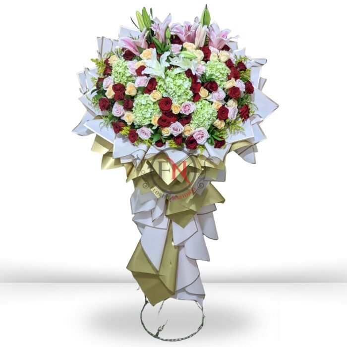 FNSFC005 Standing Flower Congratulation