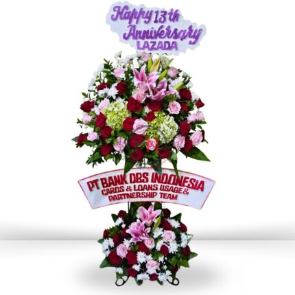 FNSFC006 Standing Flower Congratulation