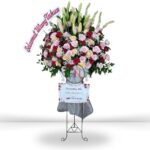 FNSFC004 Standing Flower Congratulation